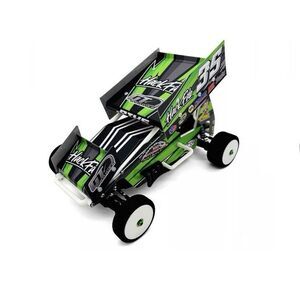 HackFab Losi Mini-B Bolt-On Sprint Car Lexan Body Kit (Clear) [HFB02045]